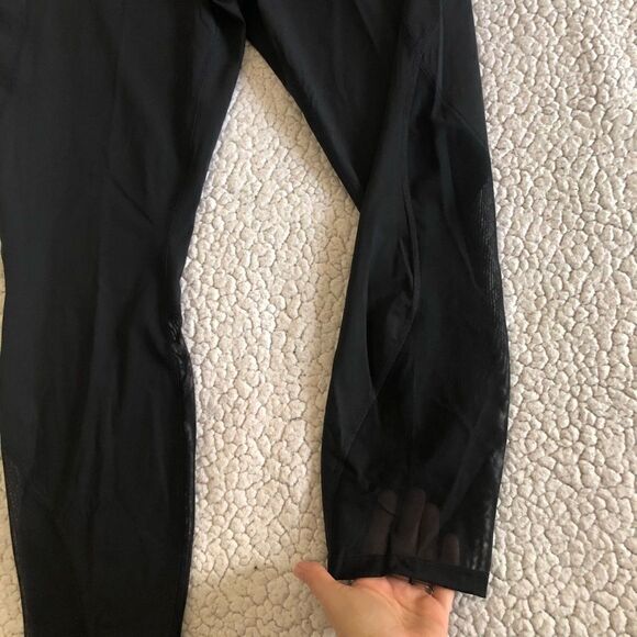 AVIA Women’s Active High Rise Flex Tech Mesh Leggings - Picture 6 of 8